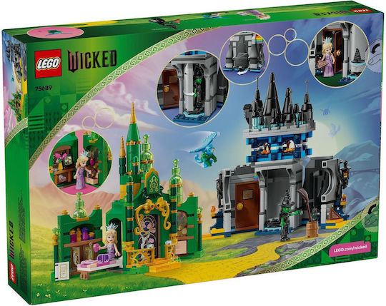 LEGO Wicked Emerald City и Kiamo Ko Castle за 9+ Години 860 Бройки