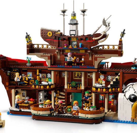 LEGO Building Blocks One Piece - The Baratie Floating Restaurant for 18+ Years 3402 Pieces