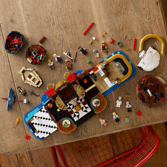 LEGO Building Blocks One Piece - The Baratie Floating Restaurant for 18+ Years 3402 Pieces