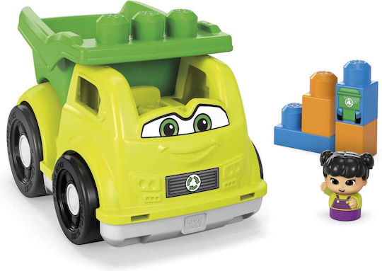 Mega Bloks Τουβλάκια Recycling Truck για 1+ Έτους 5τμχ