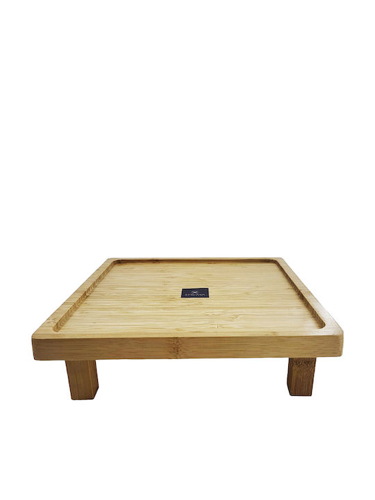 Casa Wooden Sushi Serving Platter 25x25x7cm