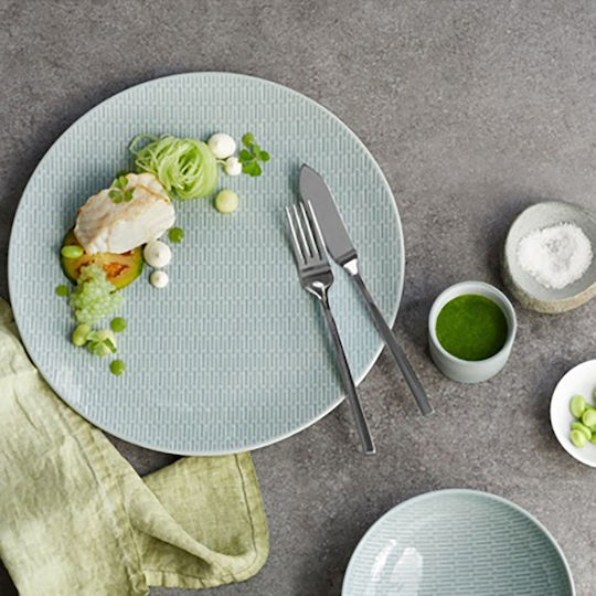 Bauscher Salatschüssel aus Porzellan Grün 1Stück