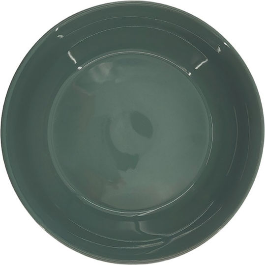 Dot Uranus Salatschüssel aus Porzellan Blau 23x23x8.5cm 1Stück