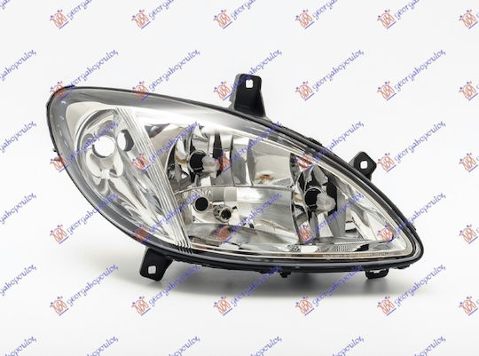 Φανάρι Εμπρός Λευκό Φλας Ε Tyc Mercedes Vito W639 & Viano 04-10 6398200261 Δεξί 1 Τεμ