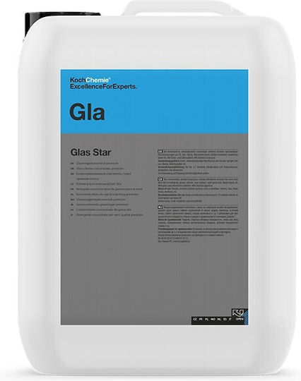 Koch-Chemie Glas star (Gla) Καθαριστικό Υγρό Τζαμιών Αυτοκινήτου 10lt