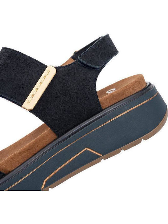Women's Flat Sandals in Black Color