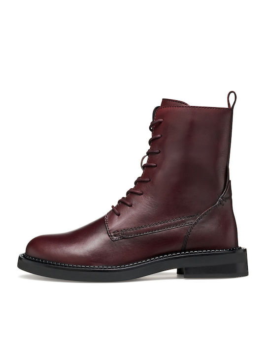 D Serilda G Leather Women's Ankle Boots Brown