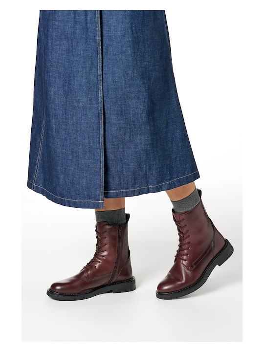 D Serilda G Leather Women's Ankle Boots Brown