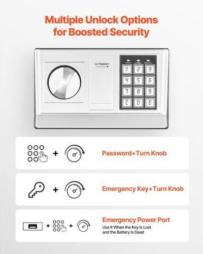 Vevor Safe with Digital Lock TDSBXJ975137GV4FB001V9
