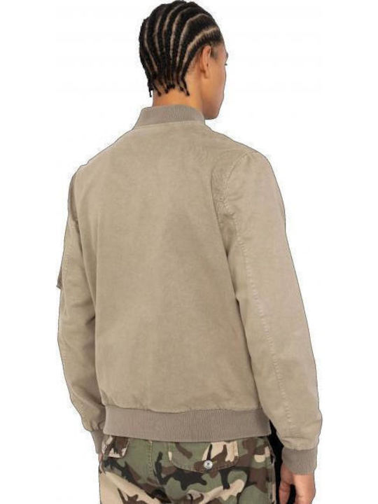 Μπουφάν Bomber Taupe