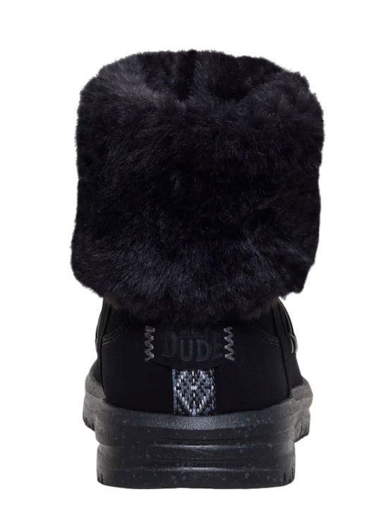 Stiefeletten Damen Schwarz