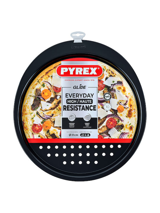 Pyrex Ταψί Πίτσας Αλουμινίου με Αντικολλητική Επίστρωση 31cm