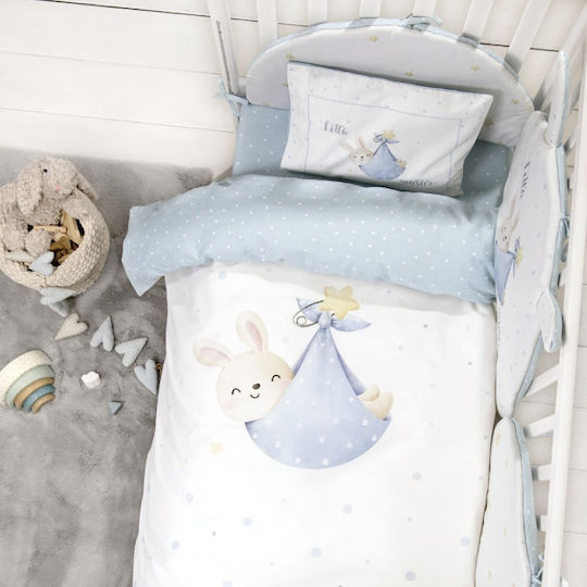 Nima Baby Duvet Cover Set With Pillowcase Little Multicolour 110x145cm