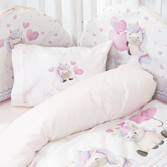 Nima Baby Duvet Cover Set With Pillowcase Multicolour 110x145cm