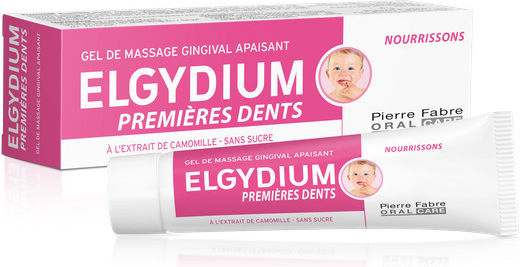 Elgydium Προϊόν για Ανακούφιση Ούλων 15ml 3m+