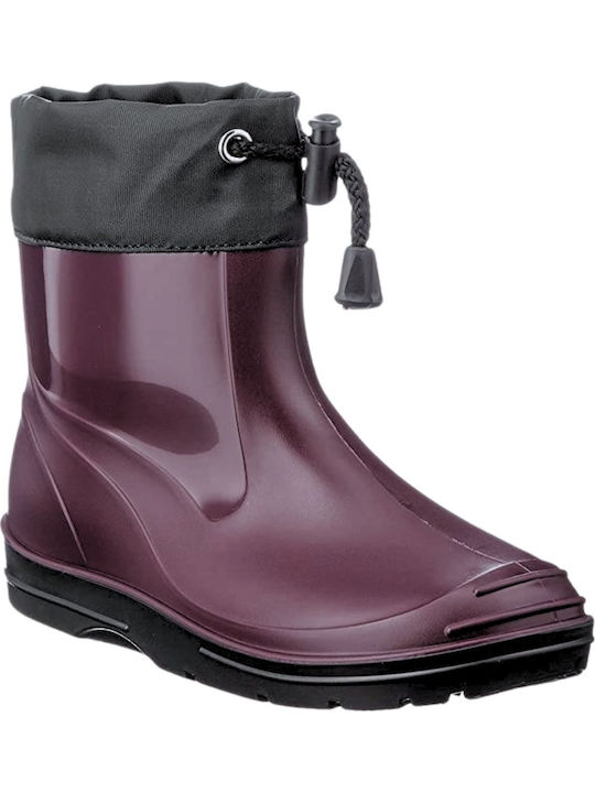 Kids Wellies Burgundy