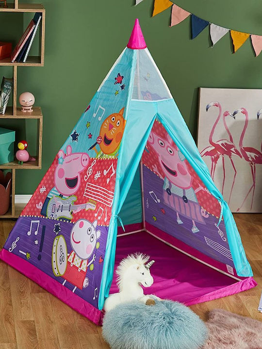 John Kids Indian Teepee Play Tent Peppa Pig for 3+ years Multicolour