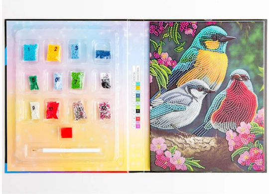 Crystal Creations Κολάζ Στρας Spring Birds Hinkler Create