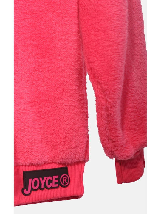 Fleece Kids Sweatshirt with Hood Orange