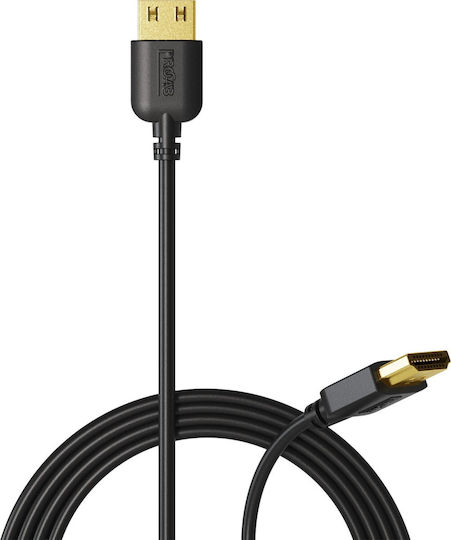 Procab HDMI 2.0 HDMI-Kabel HDMI-Stecker - HDMI-Stecker 1m Schwarz