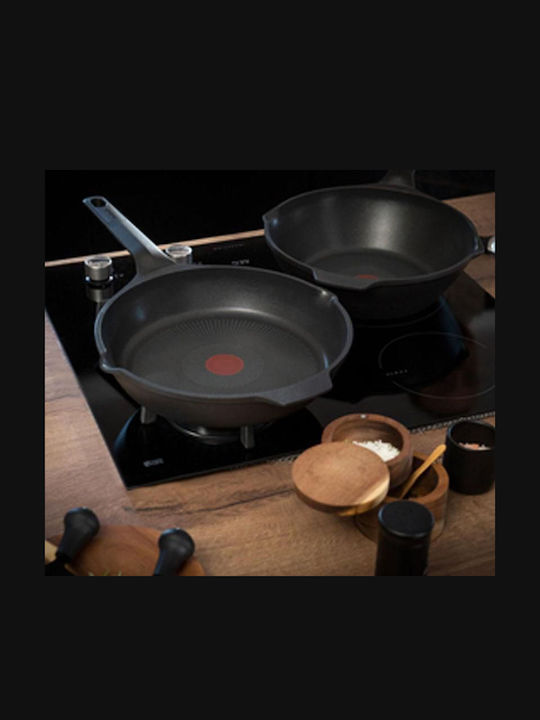 Tefal Robusto Pan made of Cast Aluminum with Non-Stick Coating 26cm