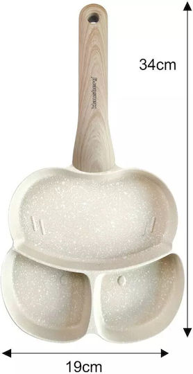 Klausberg Tigaie din Aluminiu Turnat cu Strat de Piatră 34cm