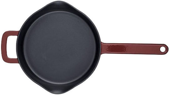 Fissler Moments Collection Τηγάνι από Μαντέμι με Εμαγιέ Επίστρωση 24cm
