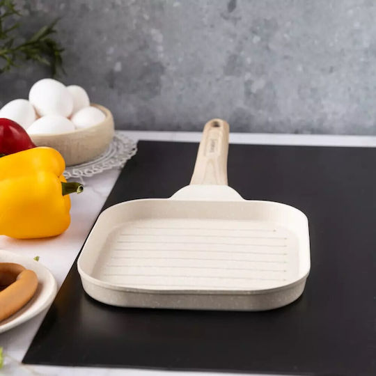 Klausberg Grill aus Druckguss-Aluminium mit Steinbeschichtung 36cm