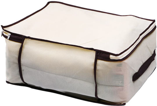 Viosarp Fabric Storage Case For Clothes in Ecru Color 45x30x20cm 1pcs