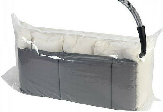 Wenko Kunststoff Aufbewahrungsbeutel für Kleidung Luftdicht und mit Vakuum 90x136cm 1Stück