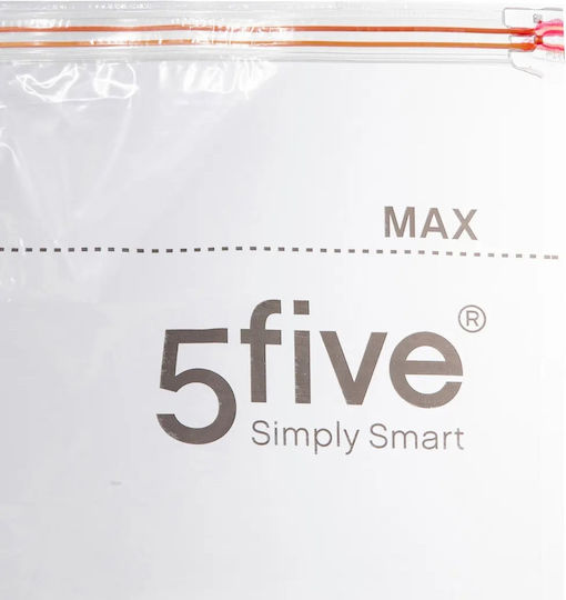 5Five Plastic Storage Bag For Clothes Airtight and with Vacuum 80x60cm 1pcs