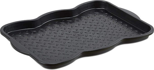 Relaxdays Bază Din Plastic Pentru Depozitarea Pantofilor Neagră 38x50x3cm