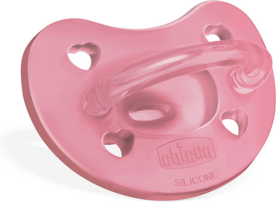 Chicco Physioforma Soft Πιπίλα Σιλικόνης Ροζ για 6-16 μηνών