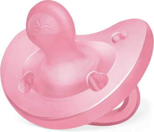 Chicco Physioforma Soft Πιπίλα Σιλικόνης Ροζ για 6-16 μηνών