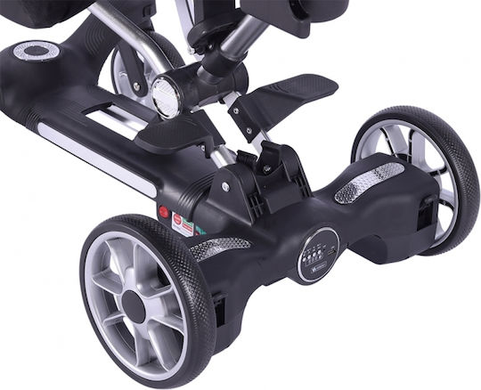 Bebe Stars Smart Ride Baby Stroller Suitable for Newborn Black
