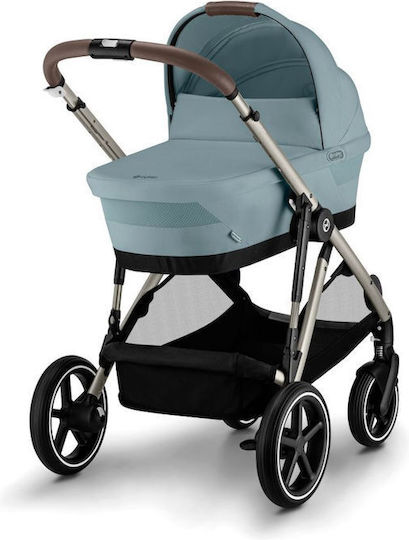 Cybex Gazelle S Adjustable Baby Stroller Suitable for Newborn Stormy Blue 12.6kg