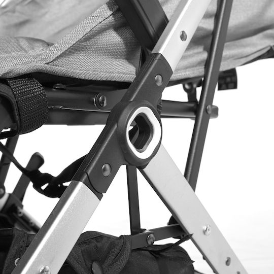 Lorelli Myla Baby Stroller Suitable for Newborn Grey 6.6kg