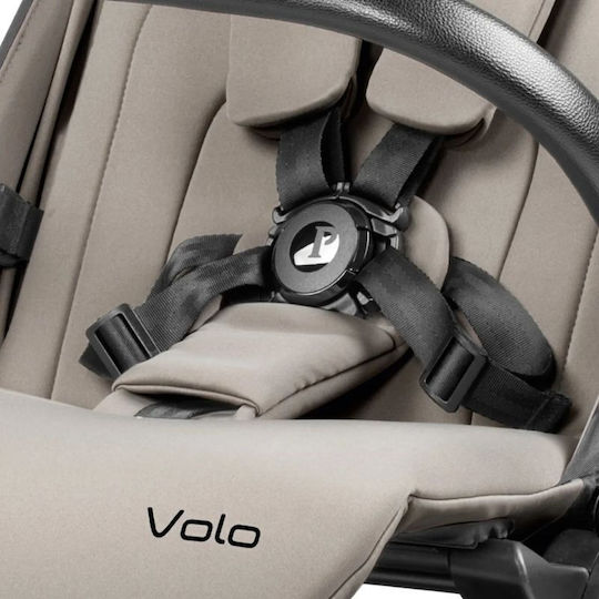 Peg Perego Volo Καρότσι Μωρού Kατάλληλο για Nεογέννητο Misty Beige 5.4kg