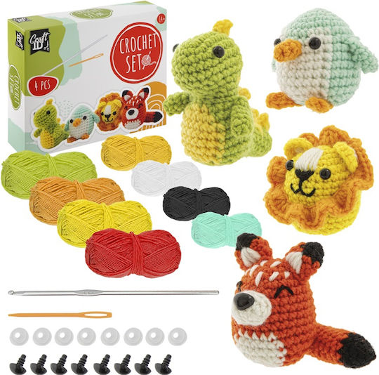 Craft ID broderii Crochet Kit 4buc