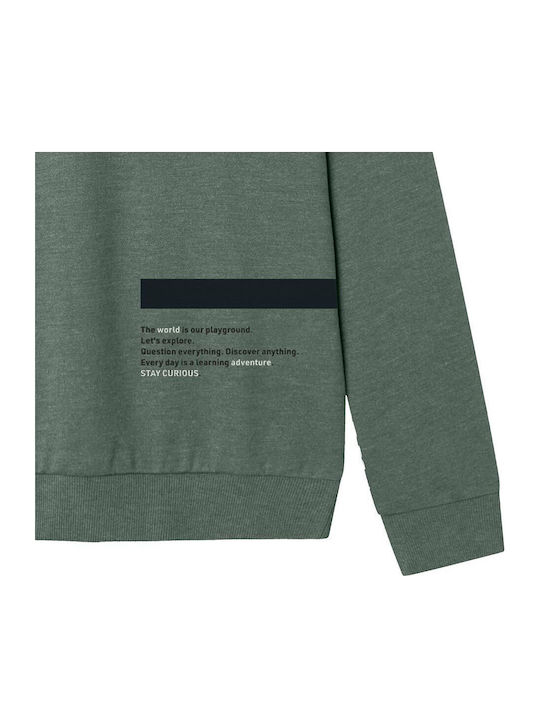 Kinder-Sweatshirt mit Kapuze Green