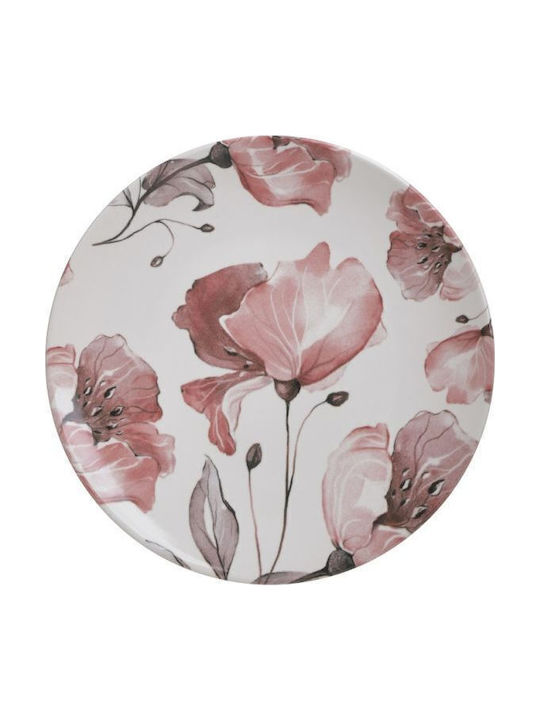 Click Plate Desert Ceramic Multicolour with Diameter 20cm 6pcs