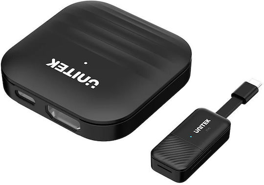 Unitek Vc Wireless Usb-c To Hdmi Extender Kit Up To 50m V1184a