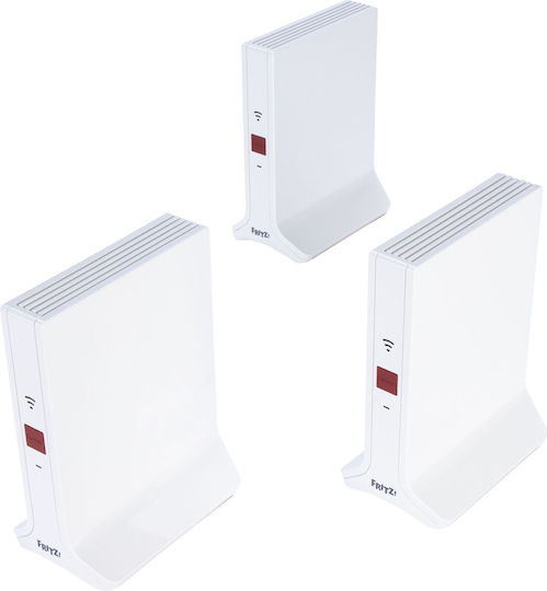 AVM 20003107 WiFi Mesh Network Access Point Wi‑Fi 6 Dual Band (2.4 & 5GHz) in Triple Kit