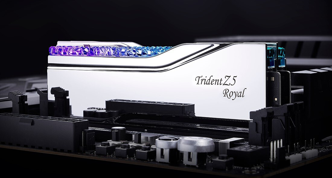 G.Skill Trident Z5 Royal DDR5 RAM με 2x16GB Modules και Ταχύτητα 8000 για Desktop