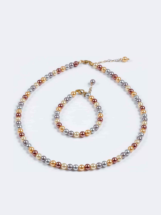 Cuoro Orange Necklace