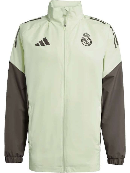 adidas Real Geacă Sport Impermeabilă Verde JP3997 | Skroutz Romania