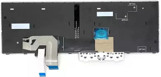 Hintergrundbeleuchtete Laptop-Tastatur Lenovo Thinkpad P15 Gen 1 US Mentor Premium