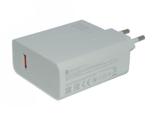 Xiaomi Φορτιστής Χωρίς Καλώδιο με Θύρα USB-A 120W Λευκός (MDY-13-EE Service Pack)