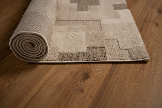 Tzikas Carpets Elio 73640-061 Комплект Килими За Спалня Бежов 354-0-355-73640-061
