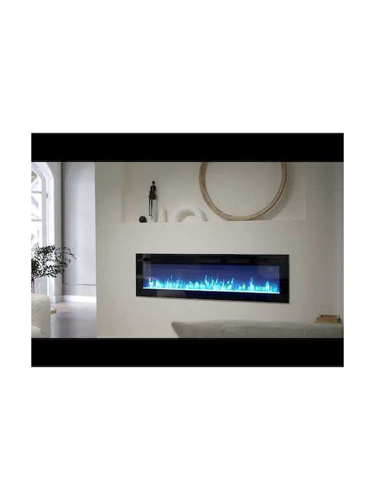 Richen Wall Mounted Electric Fireplace 900W 153x43cm